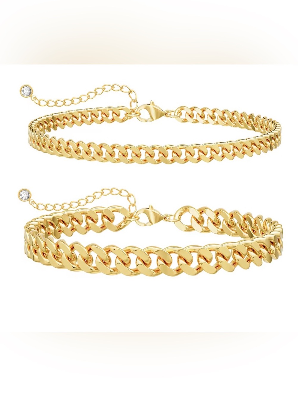 ANKLE BRACELET SET OF 2